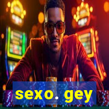 sexo. gey